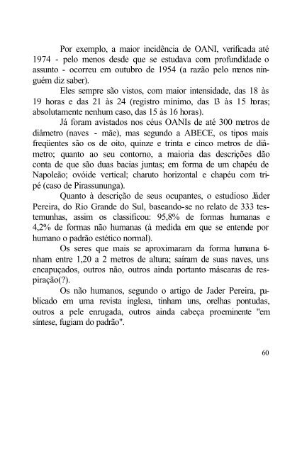 Arquivo UFO Alerta Brasil - Extraterrestres