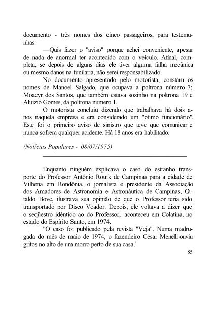 Arquivo UFO Alerta Brasil - Extraterrestres