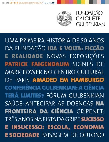 Newsletter - Fundação Calouste Gulbenkian