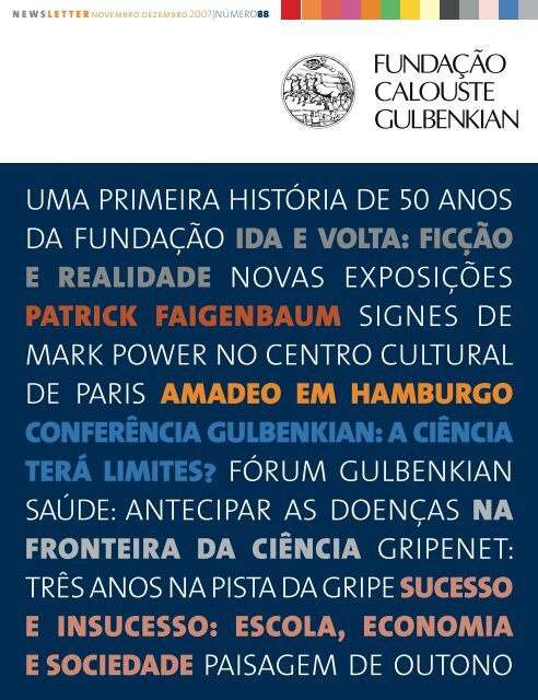 Newsletter - Fundação Calouste Gulbenkian