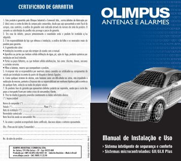 Manual Olimpus-Plus GLX GX