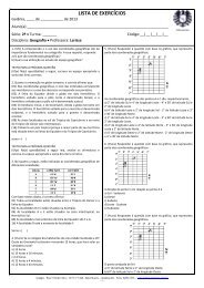 Lista - 2ª série - 08.02.13.pdf - Colégio MilleniumClasse