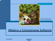 Música e Literaturas Infantis - Meloteca