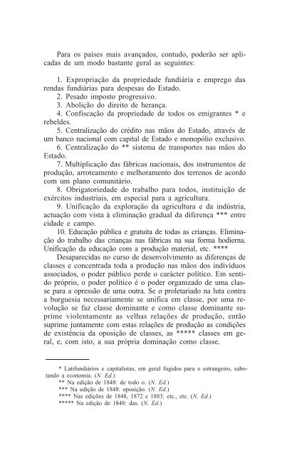 Manifesto do Partido Comunista - Partido Comunista Português
