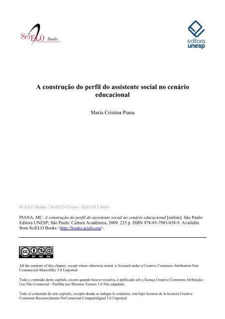 Livro - Digital - CRESS - MG - Capítulo 1, PDF