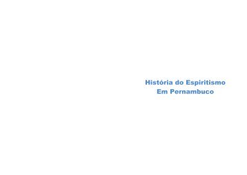 História do Espiritismo em Pernambuco