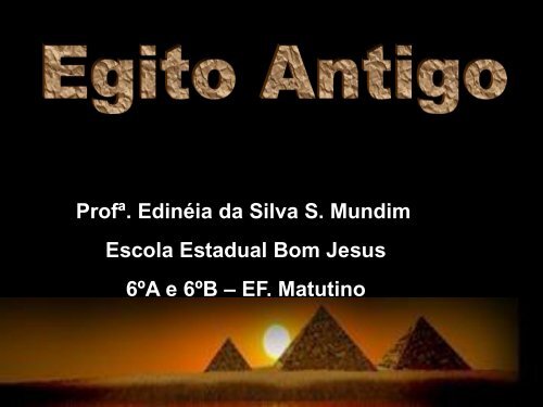 Egito Apresentação 4