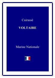 Cuirassé VOLTAIRE Marine Nationale - Navires de la Grande Guerre