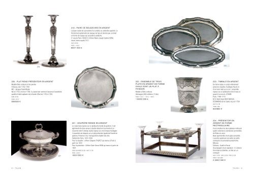 HAUTE-EPOQUE - MOBILIER ET OBJETS D'ART DES XVII ... - Tajan