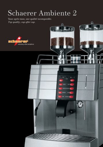 Schaerer Ambiente 2 - Caffetech