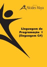 Linguagem de Programação I (linguagem C#) - Alcides Maya ...