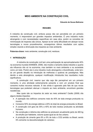 Artigo construcao civil