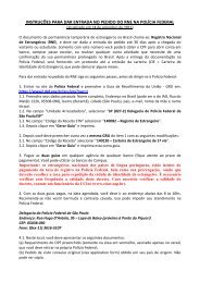 INSTRUÇÕES PARA TIRAR RNE NA POLÍCIA FEDERAL - IAG - USP