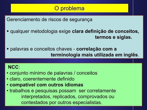 Programa de Gerenciamento de Risco de Segurança - Ibram