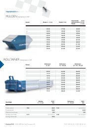 Welakimulden_Rolltainer - Zürcher Kies und Transport AG