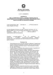 Schema di contratto (formato pdf, 56 Kb) - Ministero della Giustizia