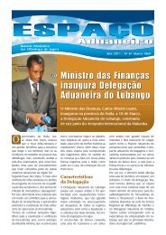 Ministro das Finanças inaugura Delegação Aduaneira ... - Alfandegas