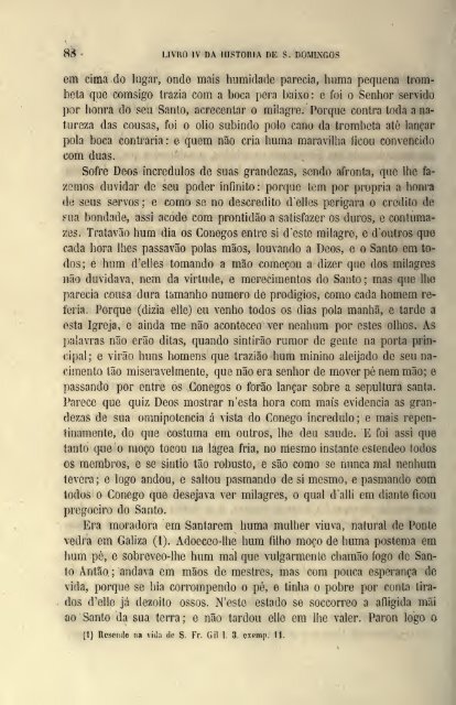 Da Vida de São Domingos – Fr. Luís de