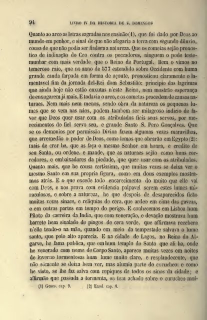 Da Vida de São Domingos – Fr. Luís de