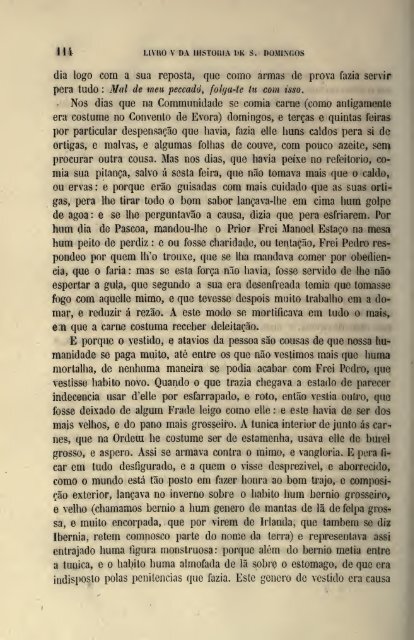 Da Vida de São Domingos – Fr. Luís de