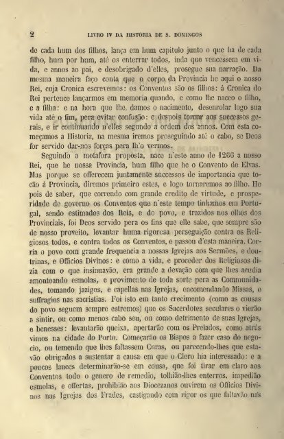 Da Vida de São Domingos – Fr. Luís de