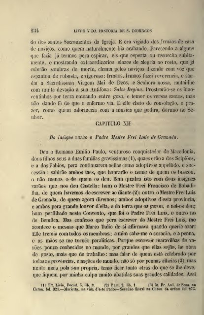 Da Vida de São Domingos – Fr. Luís de