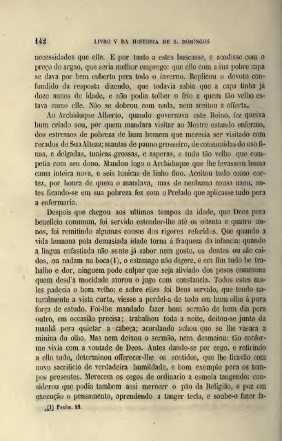 Da Vida de São Domingos – Fr. Luís de