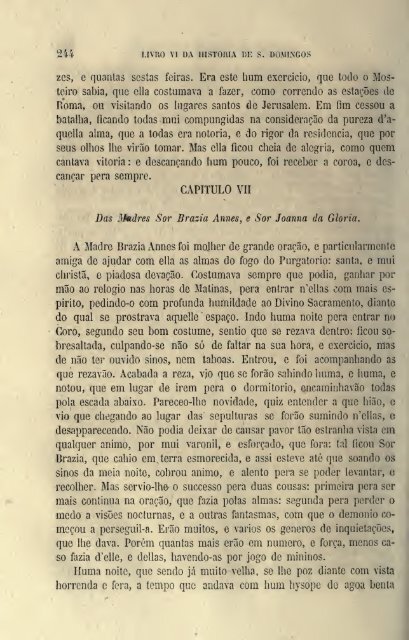 Da Vida de São Domingos – Fr. Luís de