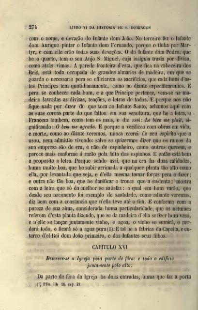 Da Vida de São Domingos – Fr. Luís de