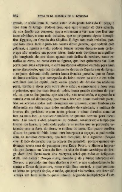 Da Vida de São Domingos – Fr. Luís de