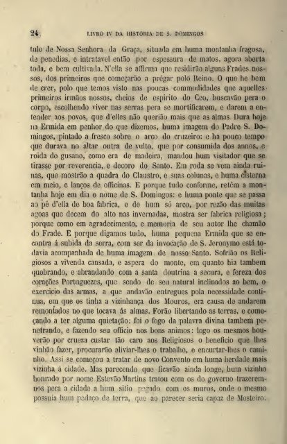 Da Vida de São Domingos – Fr. Luís de