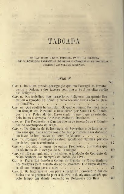 Da Vida de São Domingos – Fr. Luís de