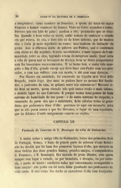 Da Vida de São Domingos – Fr. Luís de