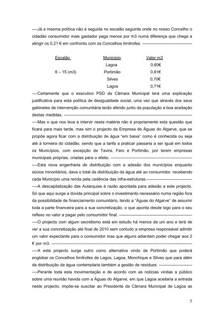 Acta da presente reunião: A Assembleia deliberou, por ... - Lagoa