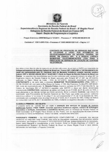 Delegacia da Receita Federal do Brasil em Franca (SP) Sapol ...