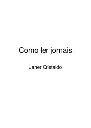 como ler jornais - janer cristaldo - Christian Rocha