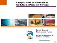 A importância do consumo de Produtos da Pesca em Portugal