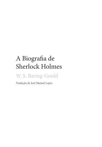 A Biografia de Sherlock Holmes