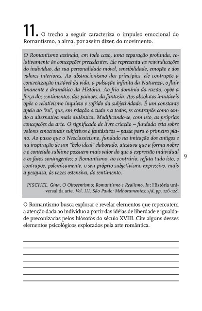 SUPLEMENTO DE ATIVIDADES - Editora Saraiva