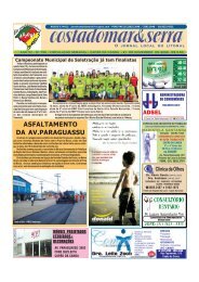 ASFALTAMENTO DA AV.PARAGUASSU - Jornal Costa do Mar e ...