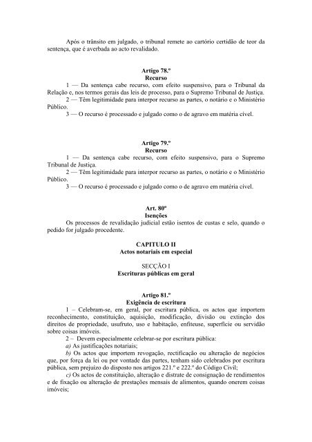 Código do Notariado - Ministério da Justiça