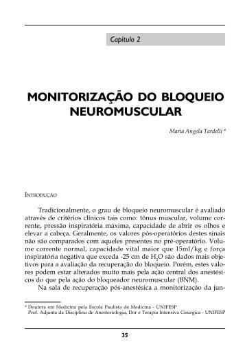 2 - monitorização do bloqueio Neuromuscular.p65 - SAERJ