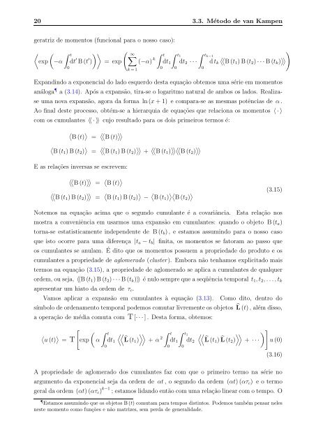 Expoente de Lyapunov para um Gás de Lennard–Jones - CBPFIndex