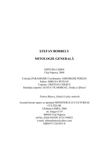 borbely mitologia generala.pdf