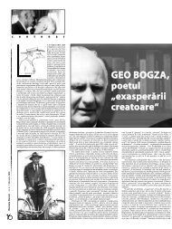 Geo Bogza, poetul „exasperării creatoare“ - Romania Culturala