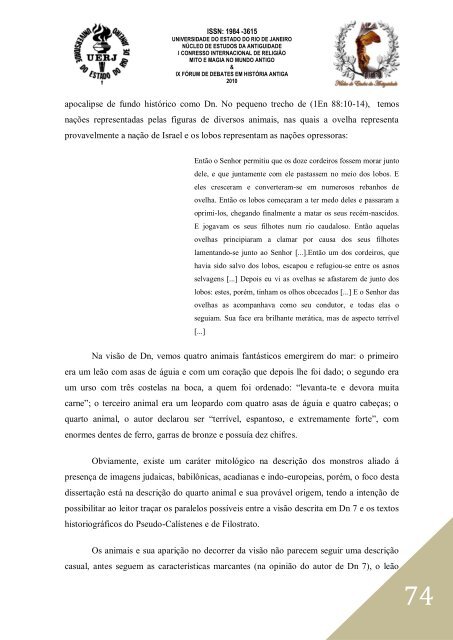 novas abordagens sobre - Núcleo de Estudos da Antiguidade - UERJ