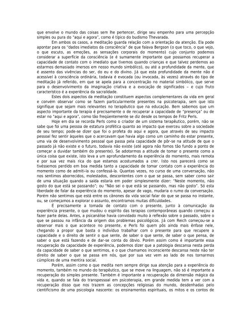 6.- Um currículo de autoconhecimento, re ... - Claudio Naranjo