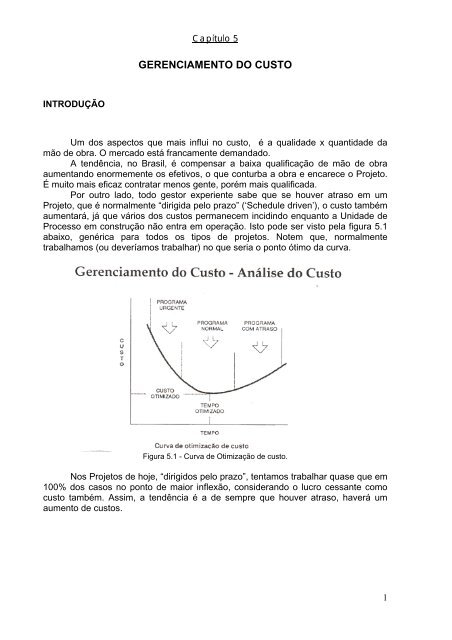 GERENCIAMENTO DO CUSTO - Verri Veritatis