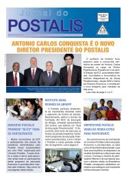 antonio carlos conquista é o novo diretor presidente do postalis