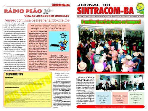 Jornal 438 - SINTRACOM-BA